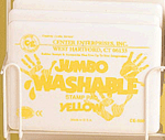 Jumbo Washable Stamp Pad, Yellow