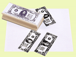 1-5-10 Dollar Bills Stamp Kit - Fronts