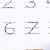 Visual Closure Numbers Stamps