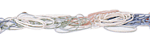 Rubber Bands, Pack of 800 in 5 colors