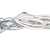 Rubber Bands, Pack of 800 in 5 colors