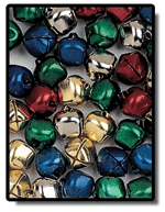 72 - Multi Color 15mm Jingle Bells Classpack