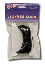 Black Leather Cord