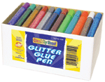 Glitter Glue Pens Classpack 72 Asst