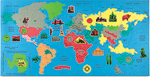 Giant Wonderfoam World Puzzle Map