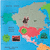 Giant Wonderfoam World Puzzle Map