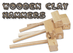 Wooden Clay Hammers