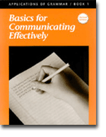 Applications of Grammar, Book 1 - Workbook