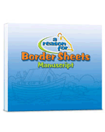 Reason for Handwriting Manuscript Border Book