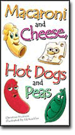 Macaroni and Cheese, Hot Dogs and Peas