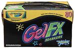 Crayola Gel FX Markers 80 Count