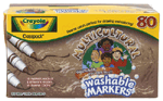 Crayola Multicultural Washable Markers 80 Count