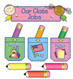 Classroom Jobs Mini Bulletin Board Set