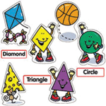 Shapes Mini Bulletin Board Set