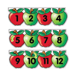 Apples Number Line Mini Bulletin Board Set