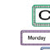 Literacy Centers Mini Bulletin Board Set