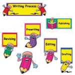 Writing Process Mini Bulletin Board Set