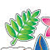 Paradise Party Mini Bulletin Board Set