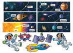 Outer Space Mini Bulletin Board Set
