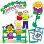 Reading Garden Bulletin Board Set