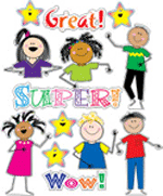 Stick Kids Show-it-Offs Bulletin Board Set
