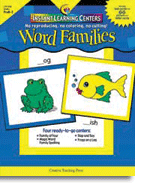 Word Families Instant Learning Centers