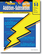 Power Practice Math Timed Tests Addition and Subtraction Gr. 2-5