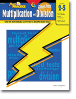 Power Practice Math Timed Tests Multiplication and Division Gr. 2-5