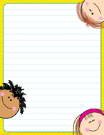 Stick Kids Intermediate Notebook Paper Chart