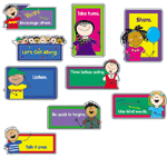 Bulletin Board Sets, Lets Get Along
