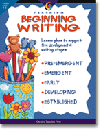 Teaching Beginning Writing, Book