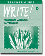 Write Teacher Guides Book D