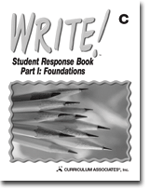Write Student Response Book Foundation Book C Single