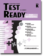 Test Ready Plus Math Book K Student Book