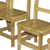 2-PACK (16 inch) Hardwood Ladderback Chairs - Assembled