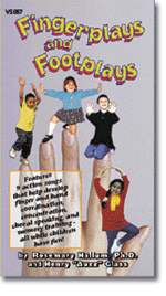 Fingerplays and Footplays DVD VHS Video and Guide