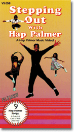 Stepping Out With Hap Palmer VHS Video
