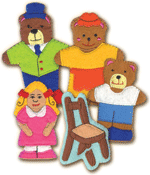Goldilocks and the Three Bears (FingerTale Puppets)