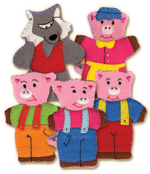 Three Little Pigs (FingerTale Puppets)