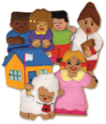 Mary Had a Little Lamb (FingerTale Puppets)