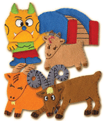 Three Billy Goats Gruff (FingerTale Puppets)
