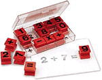 Numbers and Math Symbols Stamps