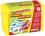 Hot Dots Phonics Flash Cards Set 4: Blends and Digraphs