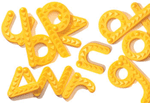 Tactile Letters - Lowercase