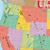 3-D U.S.A. Map
