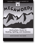 Megawords 6 - Teachers Guide
