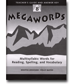 Megawords 8 - Teachers Guide