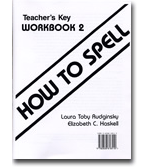 How to Spell 2 - Answer Key