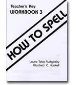 How to Spell 3 - Answer Key