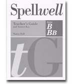 Spellwell B and BB Teachers Guide